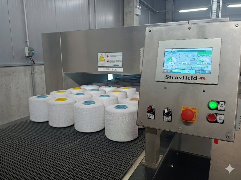 The New Strayfield 40 kW Textile Dryer