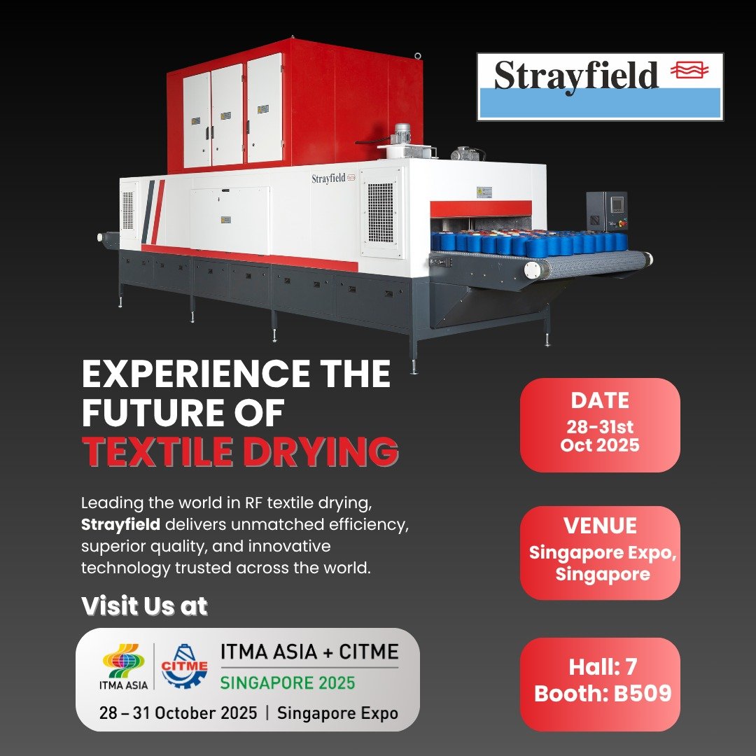 Meet Strayfield at ITMA ASIA + CITME 2025 in Singapore